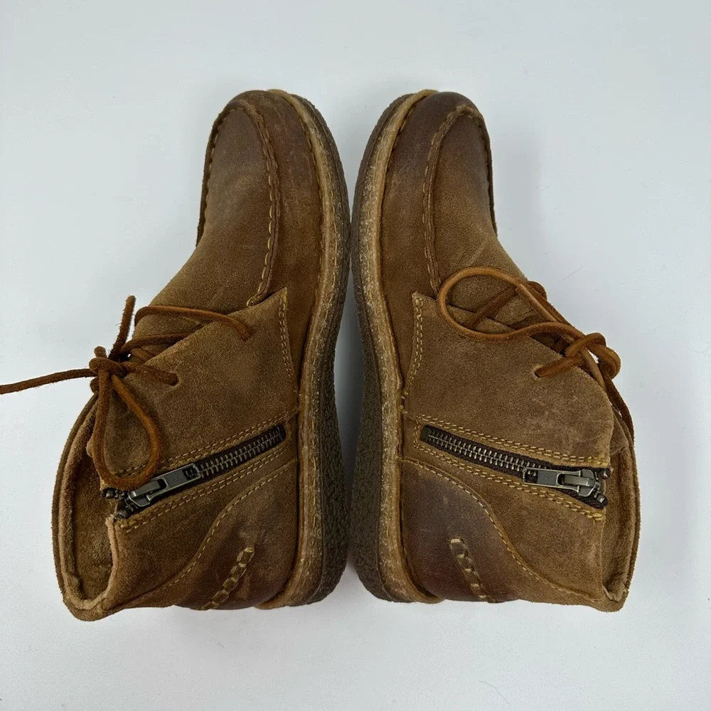 New Born ANALIA Boots Clay Distressed Women's 9M